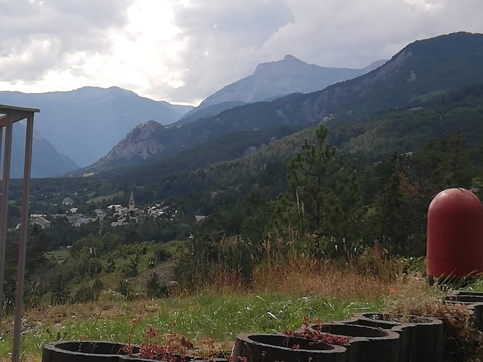 App Vue Montagne Barcelonnette Proche Piscine Rando Riviere Nature المظهر الخارجي الصورة